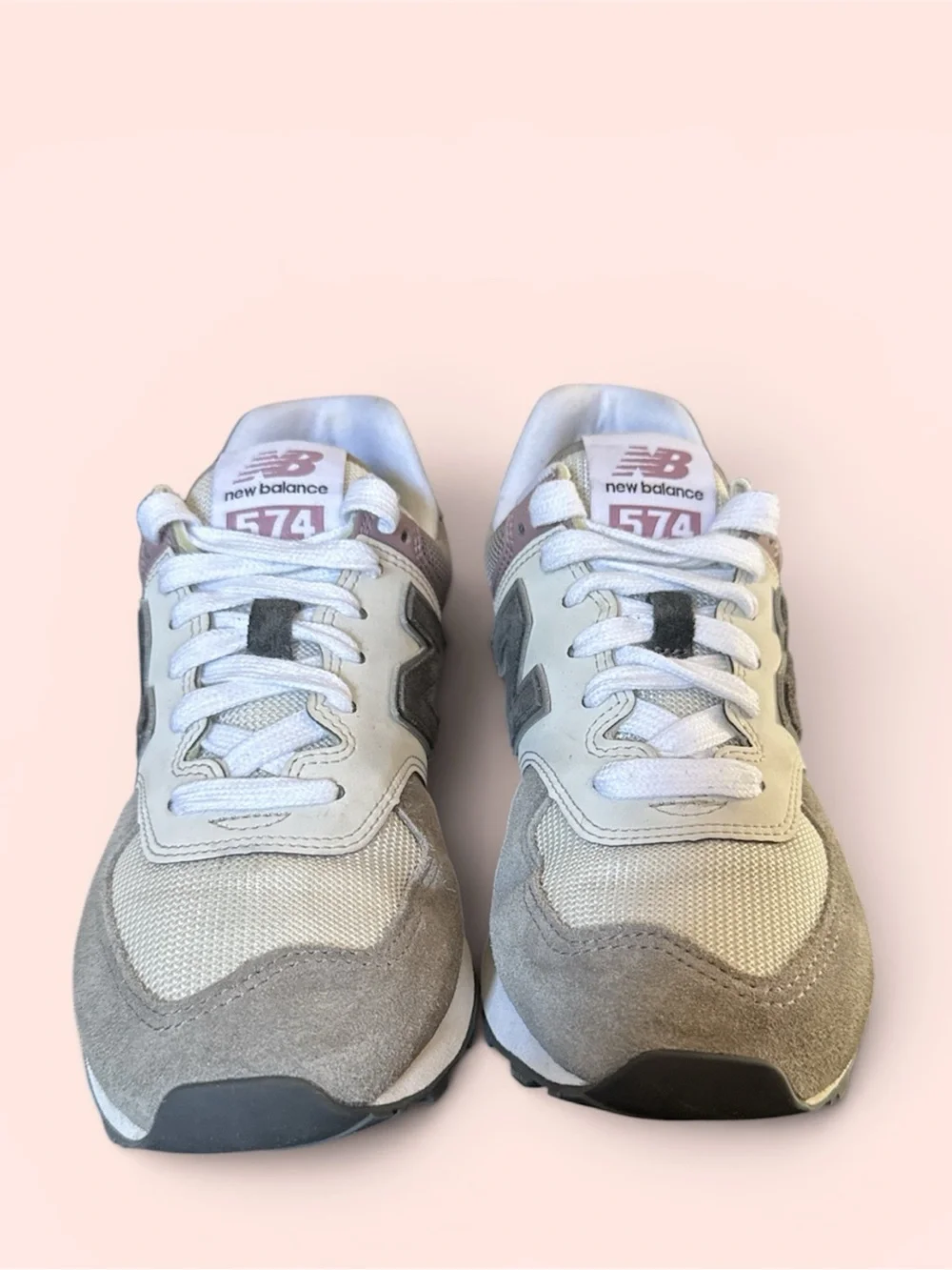 New Balance Women’s 574 Grey Sneakers WL574IK2 Size 7